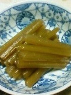 ふきの煮もの-レシピのメイン写真