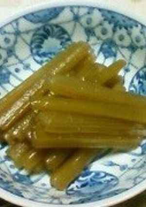 ふきの煮もの-レシピのメイン写真