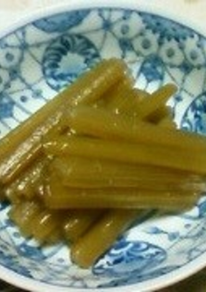 ふきの煮もの-レシピのメイン写真