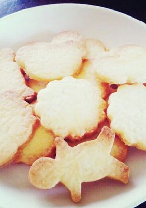 サクサク材料３つの型抜きクッキー★-レシピのメイン写真