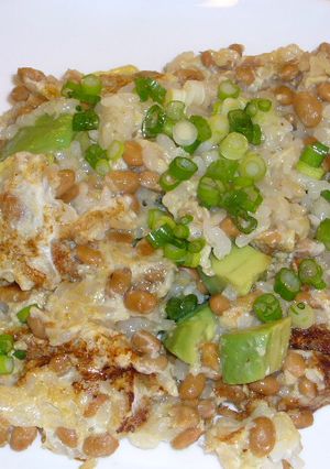 納豆★アボカドの焼ゴハン-レシピのメイン写真