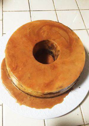 マジックブラウニープリン(フラン)ケーキ-レシピのメイン写真
