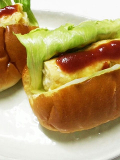 卵焼き!!ロールパンサンドイッチ-レシピのメイン写真
