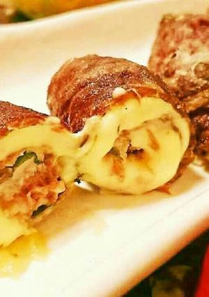カリッ♪トロッ♪牛肉の大葉チーズ巻き焼き-レシピのメイン写真
