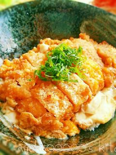チキンカツで♪美味しい親子カツ丼-レシピのメイン写真