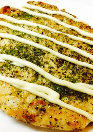 簡単！とりむね肉でからしガリマヨステーキ-レシピのメイン写真