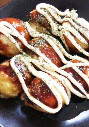 たこ焼き粉不要♪家にあるもので出来ちゃう-レシピのメイン写真