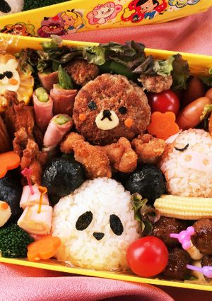 キャラ弁✩動物弁当✩動物園へ-レシピのメイン写真