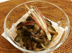 なすと茗荷（みょうが）のきんぴら-レシピのメイン写真