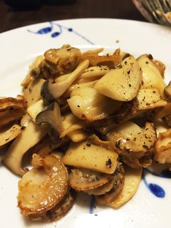 ベビーホタテとエリンギのバター醤油炒め-レシピのメイン写真