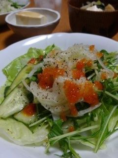 酢玉ねぎさっぱりサラダ♪-レシピのメイン写真