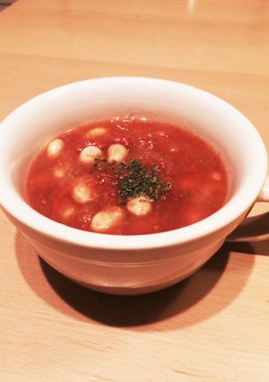 圧力鍋で簡単☆水を使わないトマトスープ-レシピのメイン写真