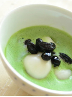 余った黒豆で抹茶白玉の和スイーツ-レシピのメイン写真