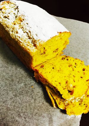 かぼちゃとクルミのパウンドケーキ-レシピのメイン写真
