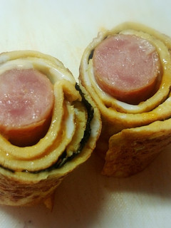丸ごとウインナーの卵焼き-レシピのメイン写真