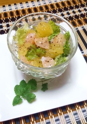 ❤ホタテと甘夏のカクテルサラダ❤-レシピのメイン写真