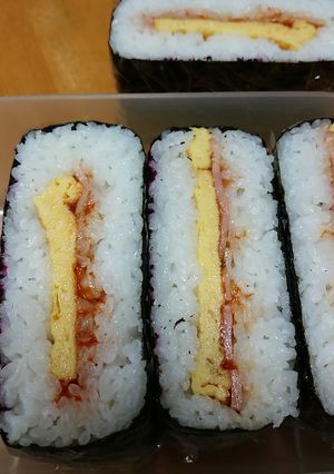 おにぎらず（豆腐のパックを使って）-レシピのメイン写真