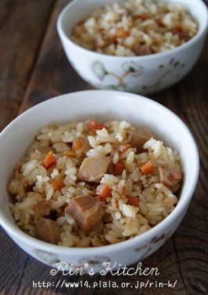 鶏とにんじんの混ぜごはん-レシピのメイン写真