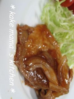 定食屋さんの♡♥豚の甘辛しょうが焼き-レシピのメイン写真