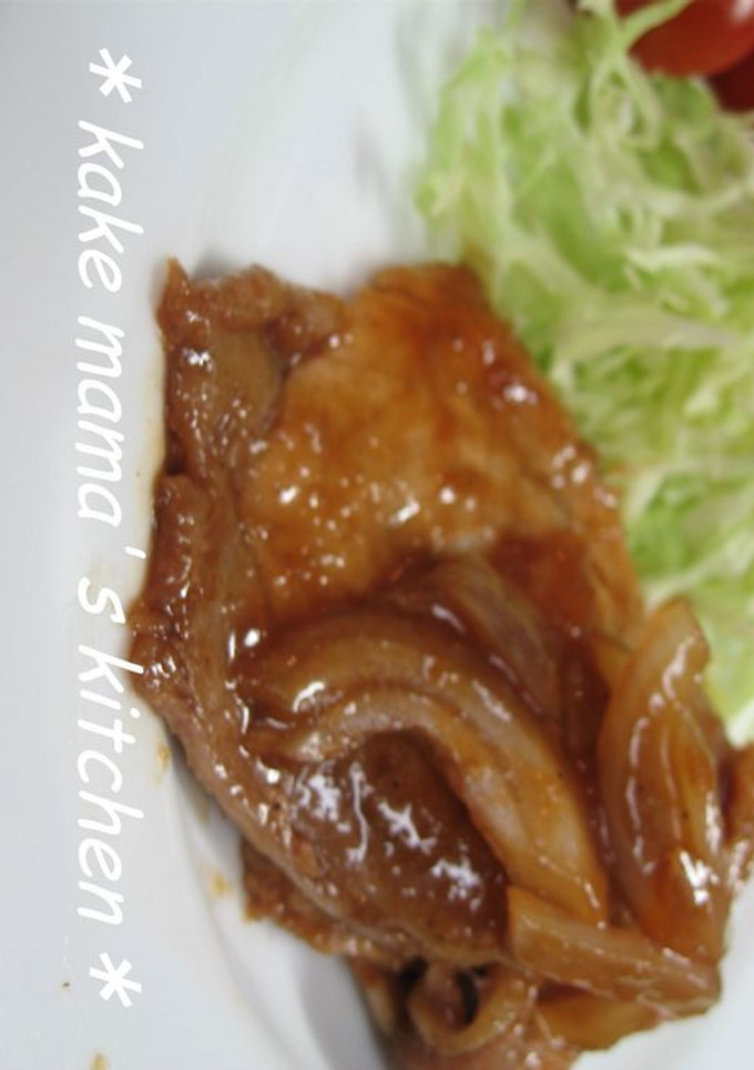 定食屋さんの♡♥豚の甘辛しょうが焼き-レシピのメイン写真
