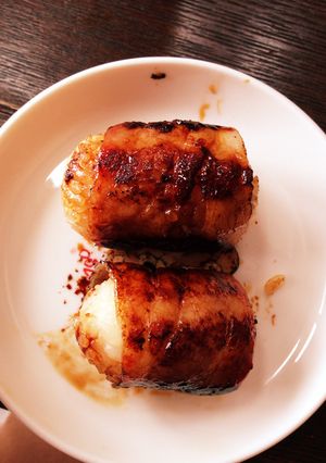 ベーコンで肉巻きおにぎり♡-レシピのメイン写真