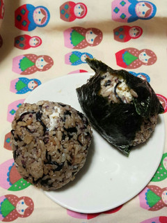 ヒジキご飯のおにぎり-レシピのメイン写真