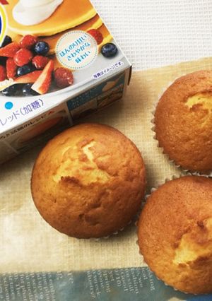 簡単カルピスソフトのカップケーキ-レシピのメイン写真