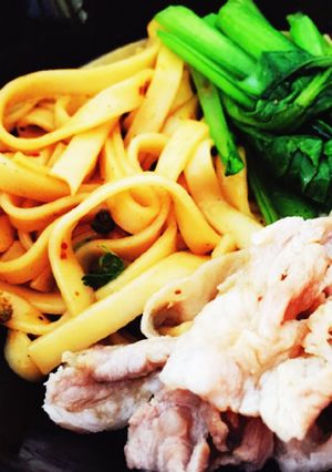 旨辛 山椒たっぷり汁なし担々麺-レシピのメイン写真