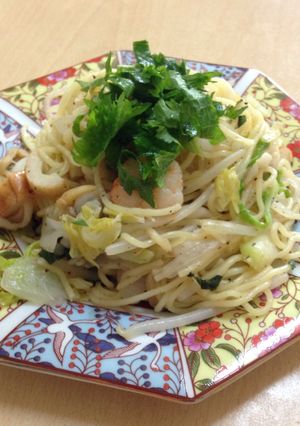 シソ香る☆海鮮塩焼きそば-レシピのメイン写真