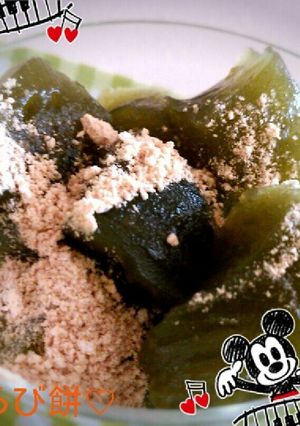 ぷるぷる抹茶わらび餅♡-レシピのメイン写真