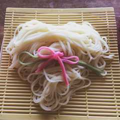 可愛いリボンそうめん-レシピのメイン写真