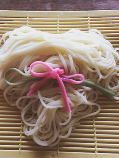 可愛いリボンそうめん-レシピのメイン写真