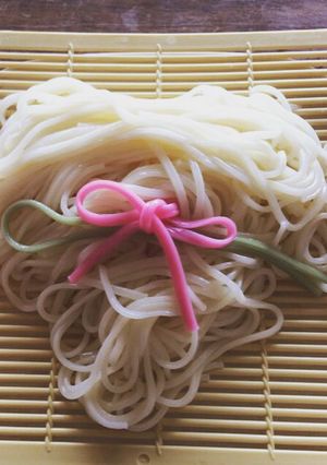 可愛いリボンそうめん-レシピのメイン写真