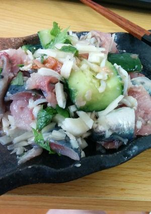 いわし　たたきゅうり-レシピのメイン写真