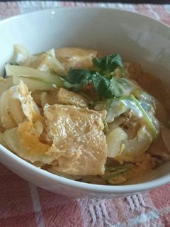 油揚げ玉子丼-レシピのメイン写真