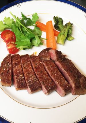 米沢牛ステーキ-レシピのメイン写真