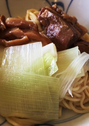 ★市販スープで簡単汁なしとんこつラーメン-レシピのメイン写真