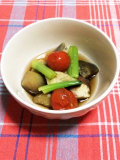 なすとミニトマトの煮浸し-レシピのメイン写真