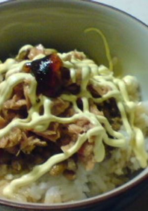 一人のお昼に！まぜまぜ納豆丼-レシピのメイン写真