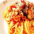 検索TOP10入★なす鶏トマトのパスタ★