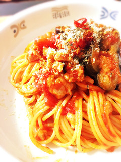 検索TOP10入★なす鶏トマトのパスタ★-レシピのメイン写真