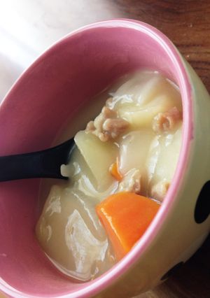 豚肉で？！クリームシチュー-レシピのメイン写真