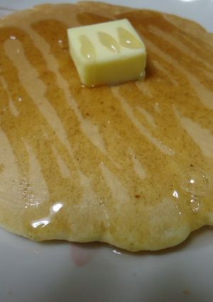 ずっしり!家にあるものでホットケーキ-レシピのメイン写真