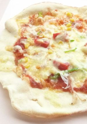 トマトソースピザ-レシピのメイン写真