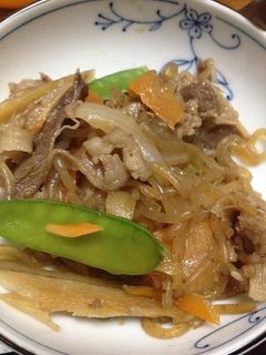 牛肉バラと根菜の煮物-レシピのメイン写真