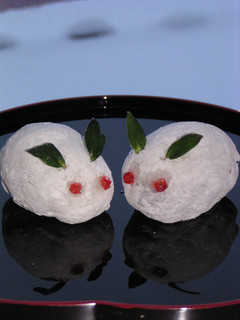 *:.。雪見うさぎのいちご大福.。.:*-レシピのメイン写真