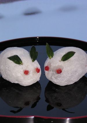 *:.｡雪見うさぎのいちご大福.｡.:*-レシピのメイン写真