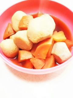 里芋人参の煮物-レシピのメイン写真