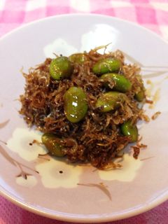 ちりめんじゃこと枝豆の甘辛炒め-レシピのメイン写真