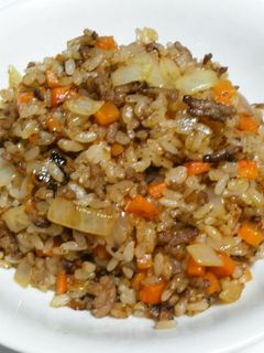 金時人参ドレッシング風焼き飯-レシピのメイン写真